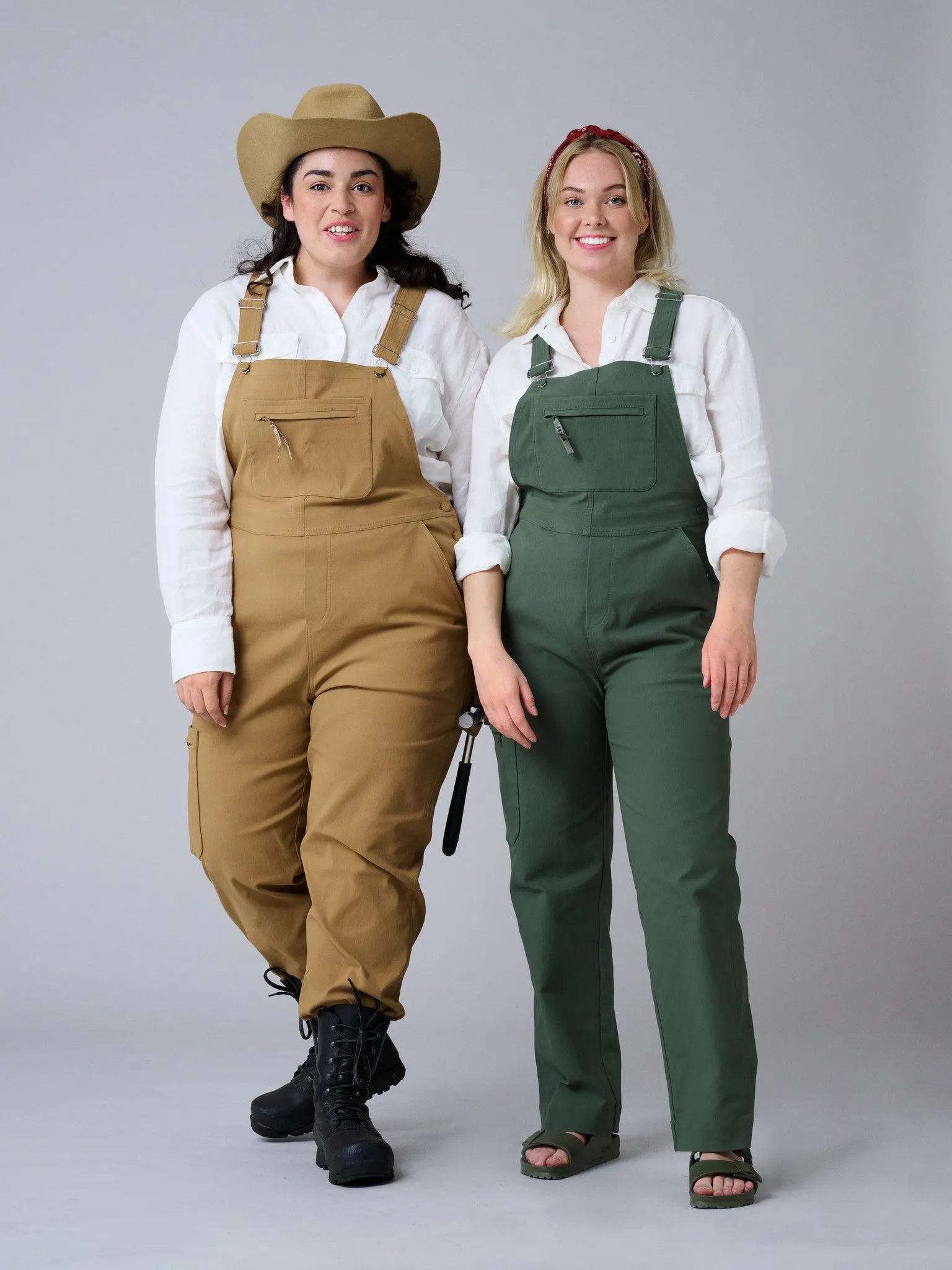 Agnes Dungarees Camel