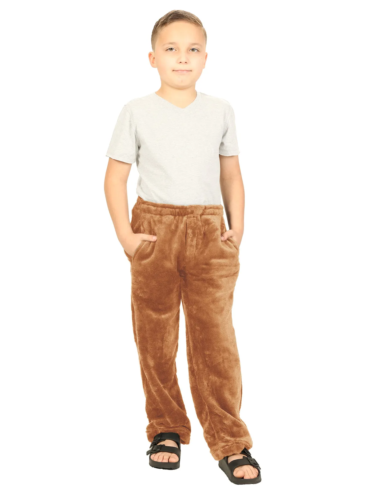 Boy's Plush Pajama Pants