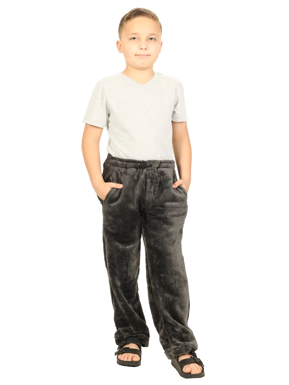 Boy's Plush Pajama Pants