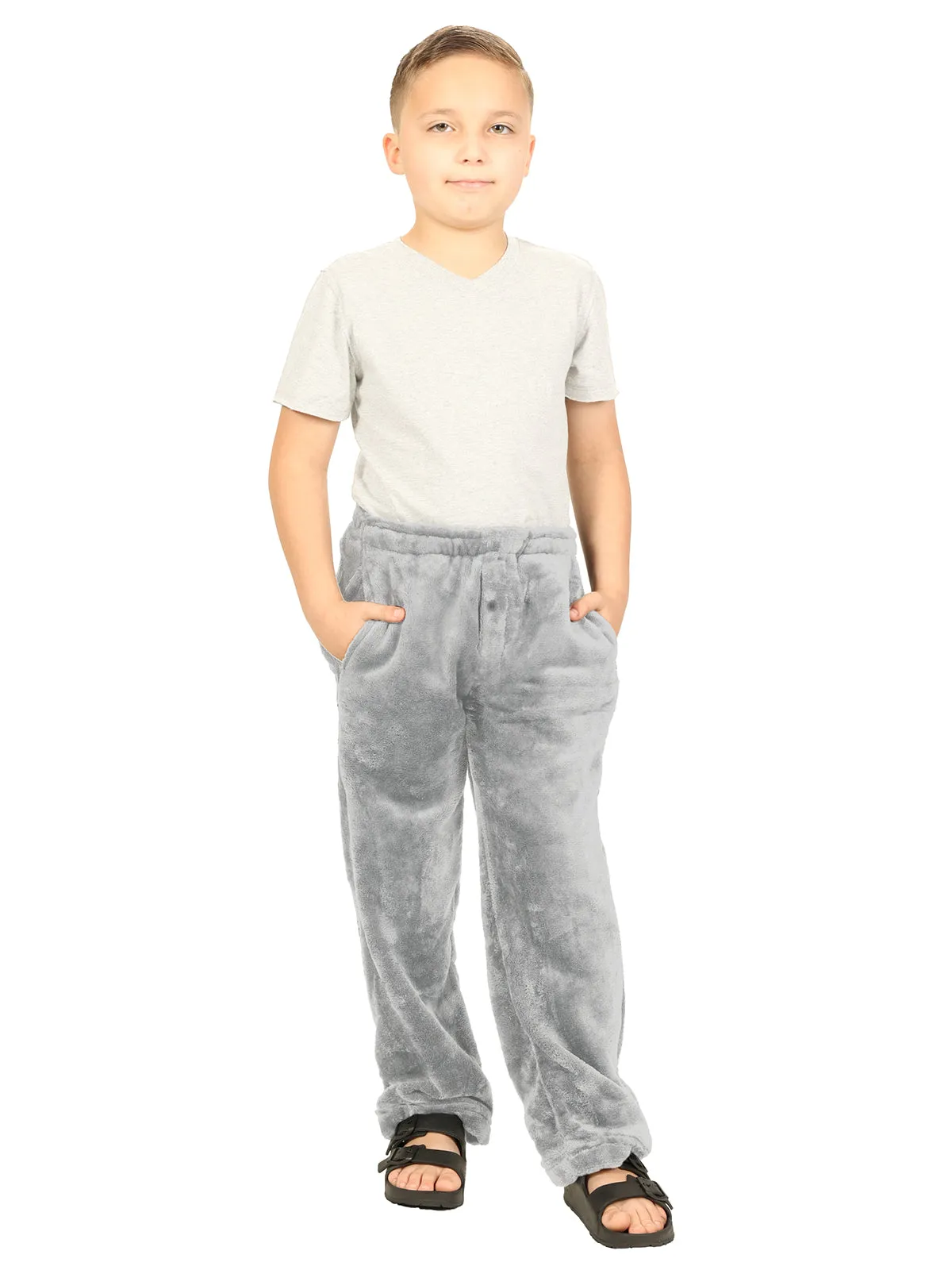 Boy's Plush Pajama Pants