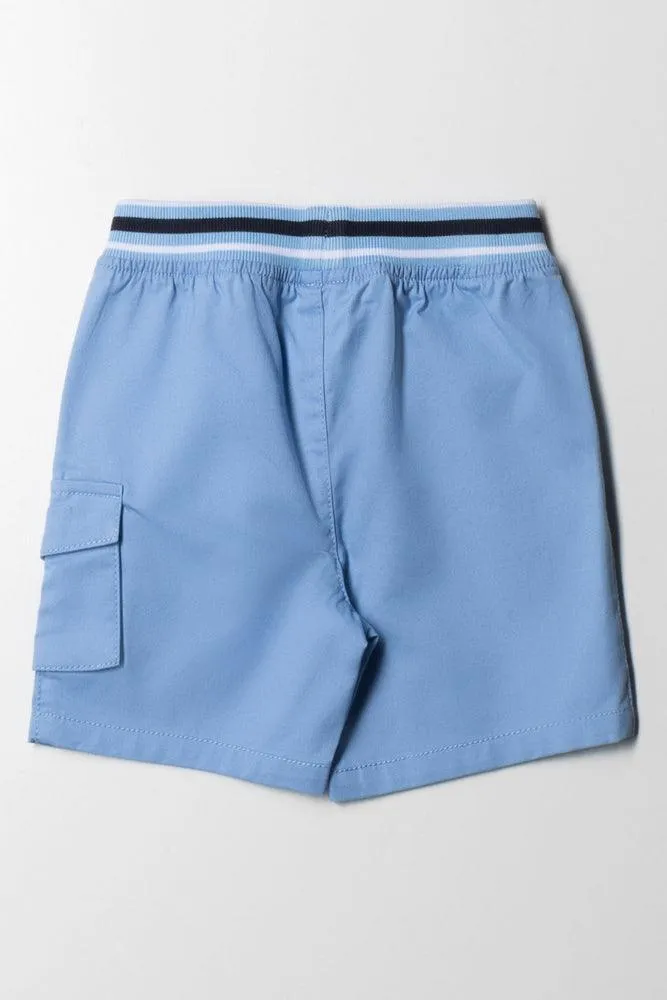 Cargo Shorts Light Blue