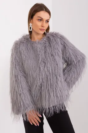 Chic Fur-Adorned Seasonal Jacket