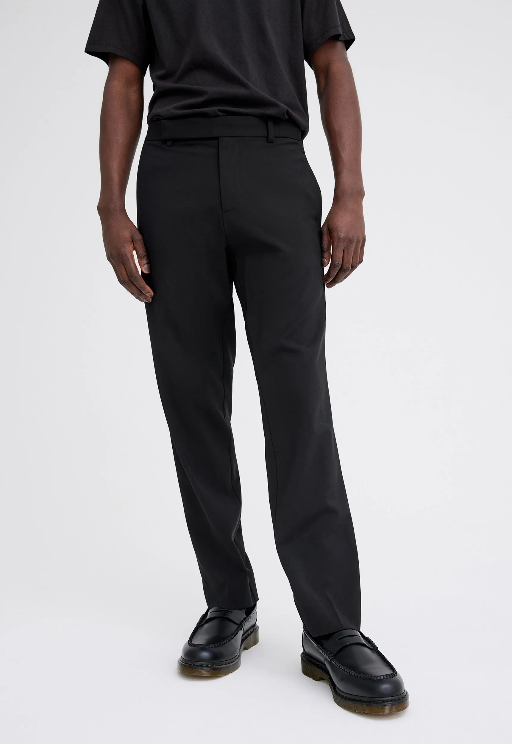 Claye Merino Wool Pant - Black