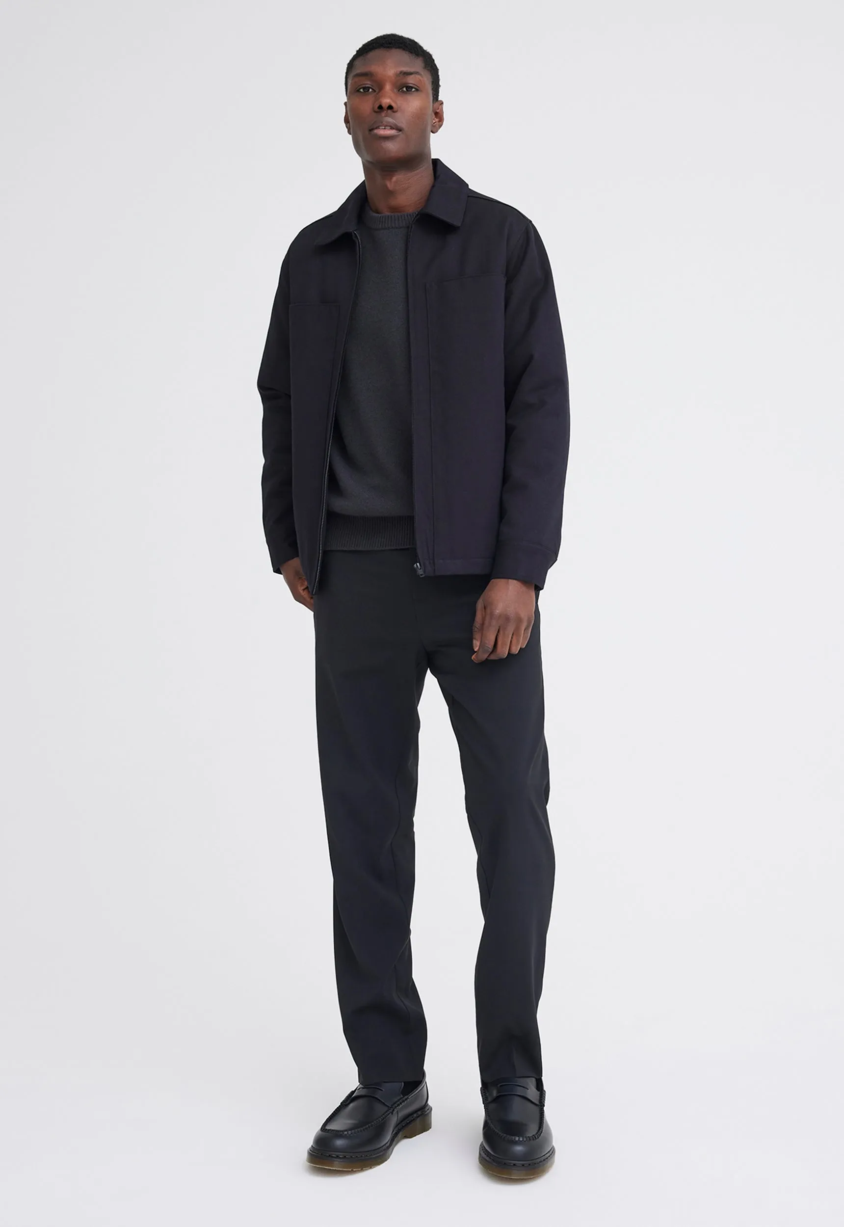 Claye Merino Wool Pant - Black