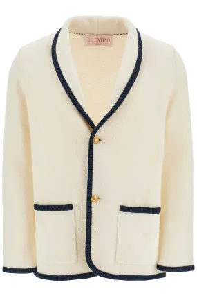 Cotton-Wool Shawl Collar Jacket