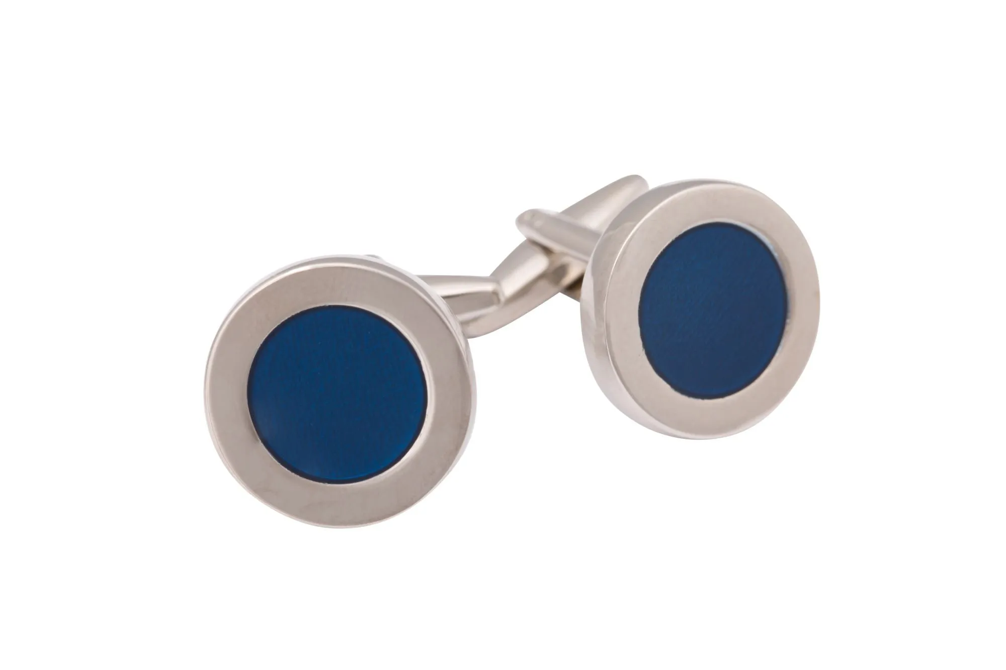 Cudworth Navy Enamel Cufflinks