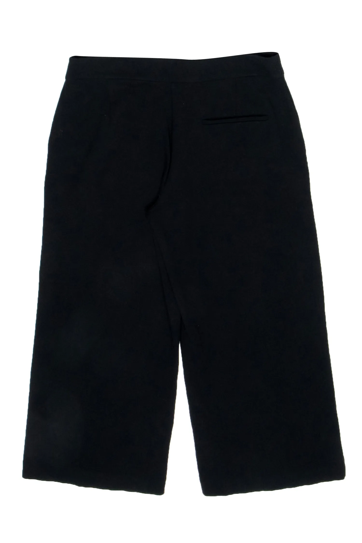 Eileen Fisher - Black Milano Viscose Knit Tapered Pants Sz S