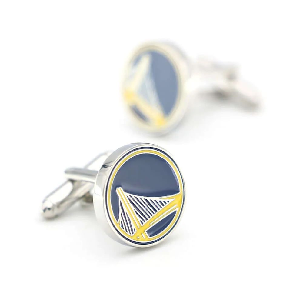 Golden State Warriors Team Men's Swank Cufflinks