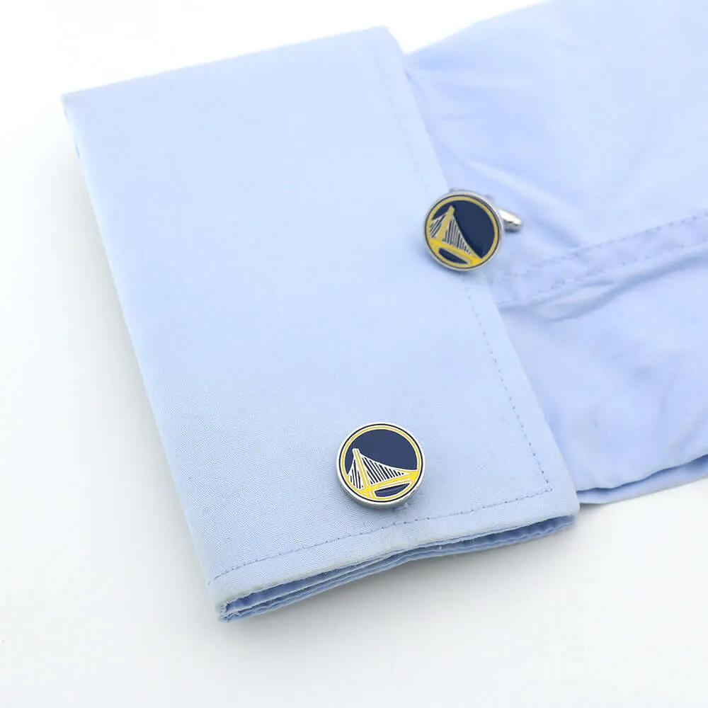 Golden State Warriors Team Men's Swank Cufflinks