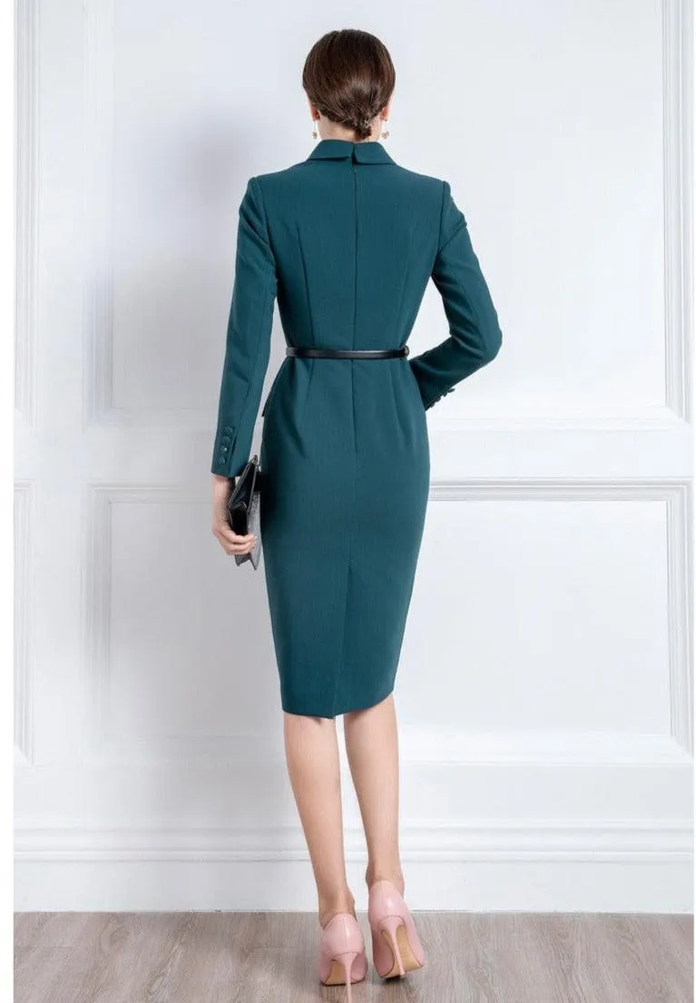 High End Ladies' Temperament Professional French Suit Dress