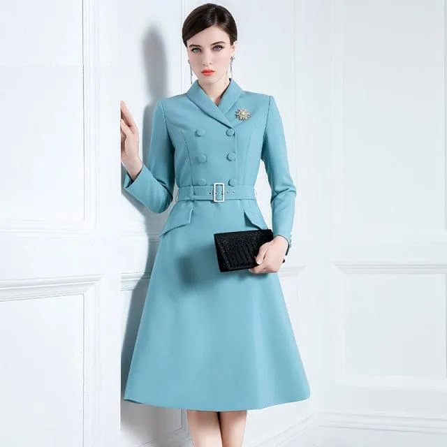 High End Ladies' Temperament Professional French Suit Dress