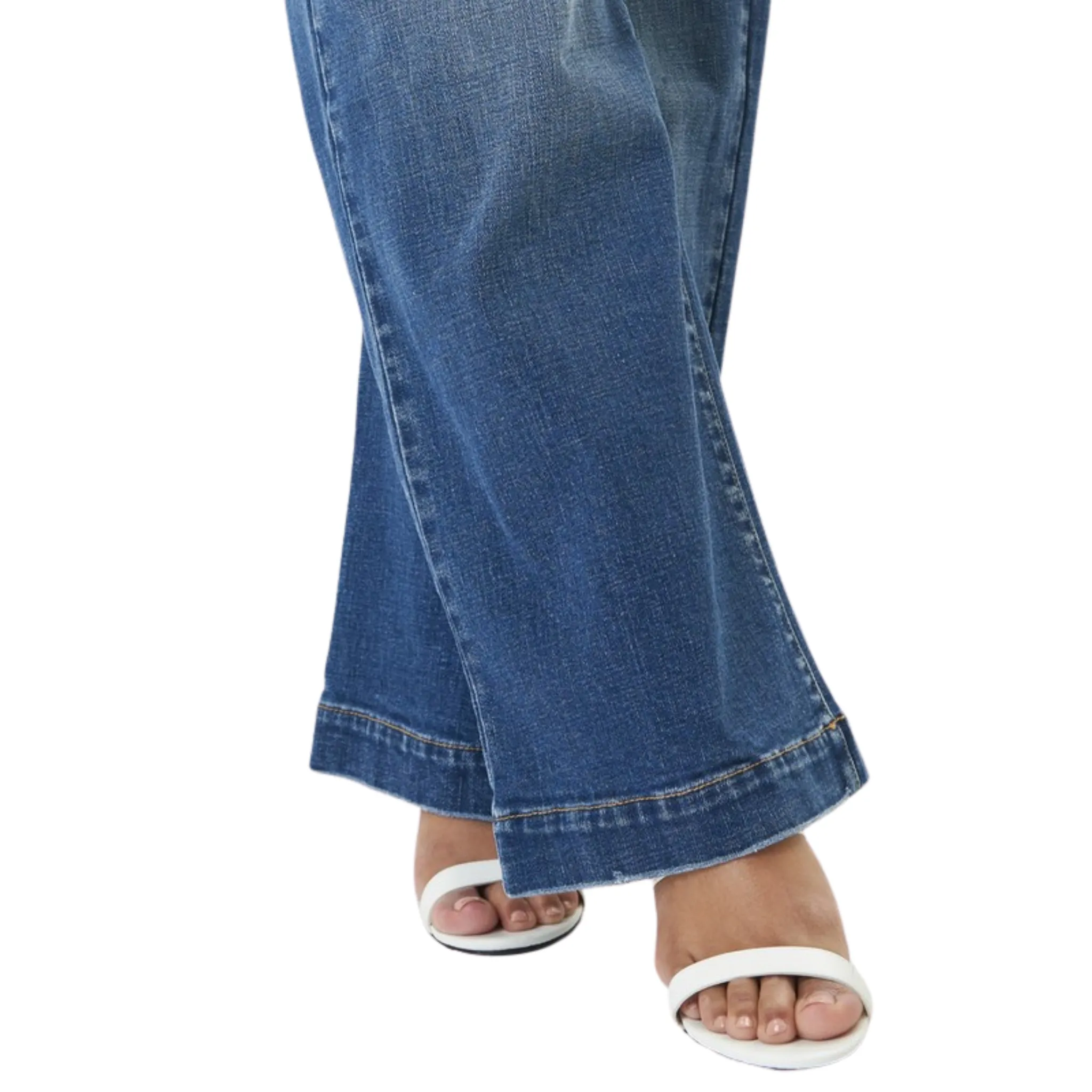 High Rise Wide Leg Jeans