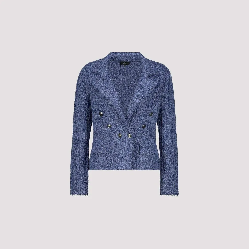 Lapel Collar Jacket | Indigo