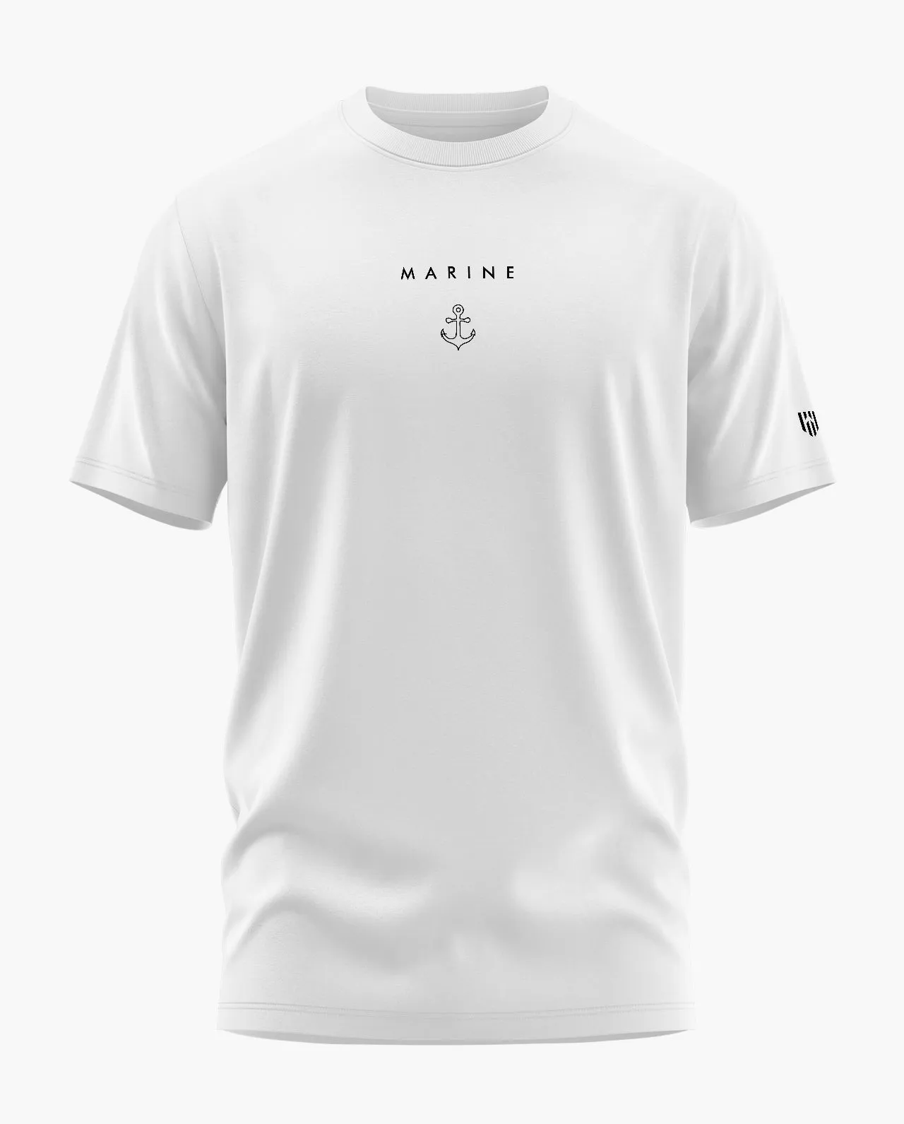 MARINE MINIMAL Signature LuxeSoft Cotton T-Shirt