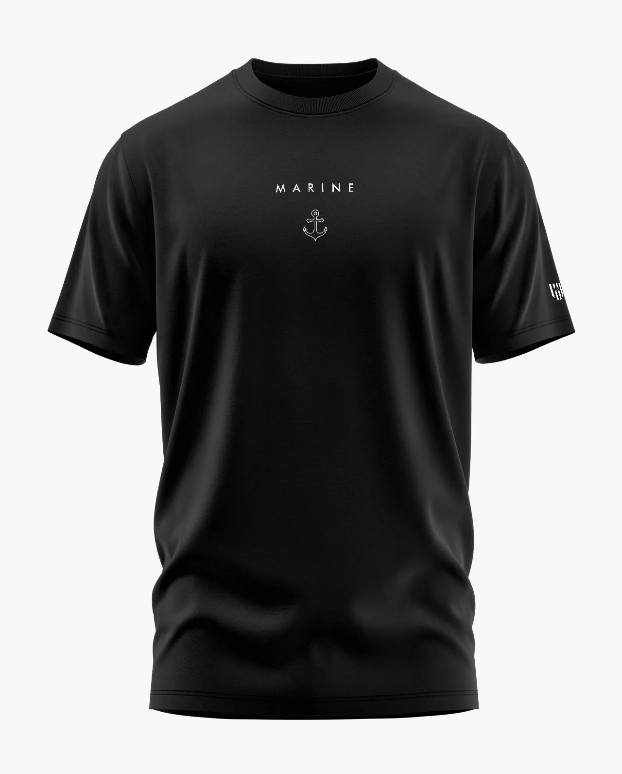 MARINE MINIMAL Signature LuxeSoft Cotton T-Shirt