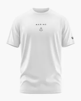 MARINE MINIMAL Signature LuxeSoft Cotton T-Shirt