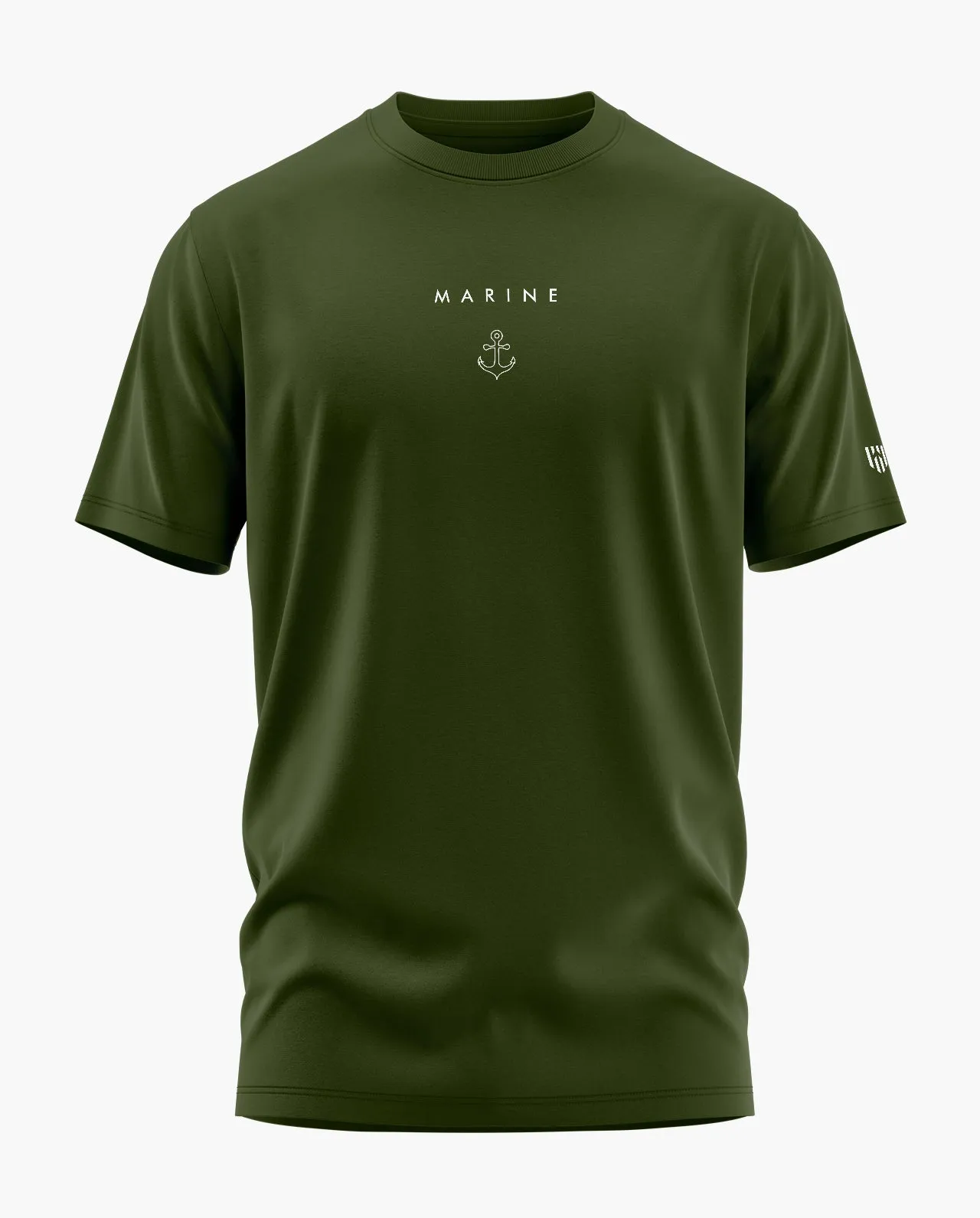 MARINE MINIMAL Signature LuxeSoft Cotton T-Shirt