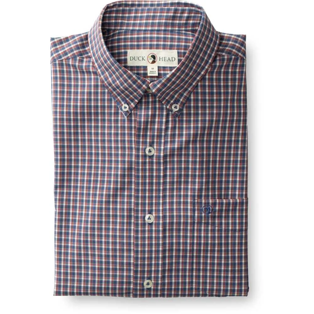 Men's Boswell Long Sleeve Performance Plaid Shirt