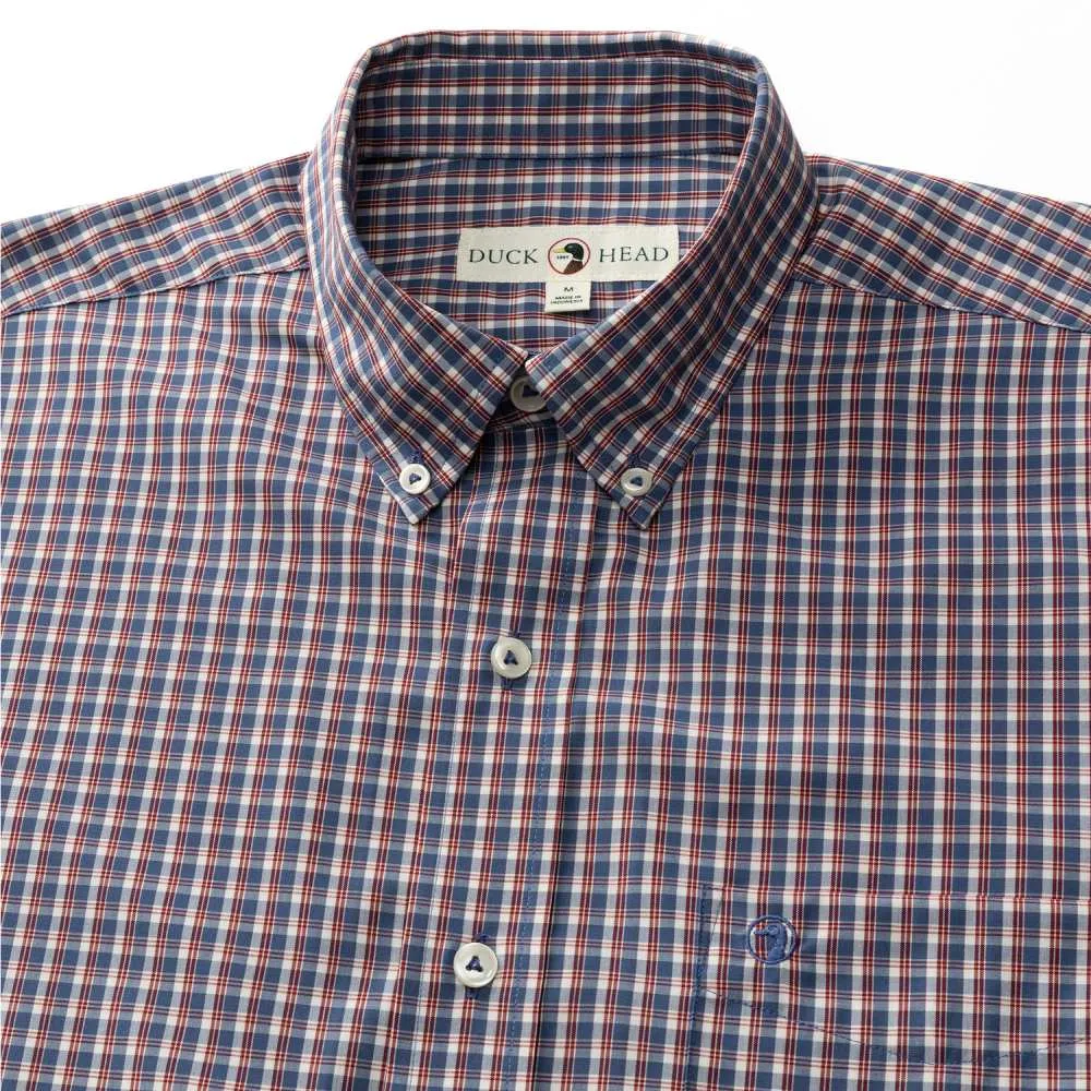 Men's Boswell Long Sleeve Performance Plaid Shirt