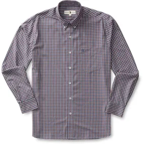 Men's Boswell Long Sleeve Performance Plaid Shirt