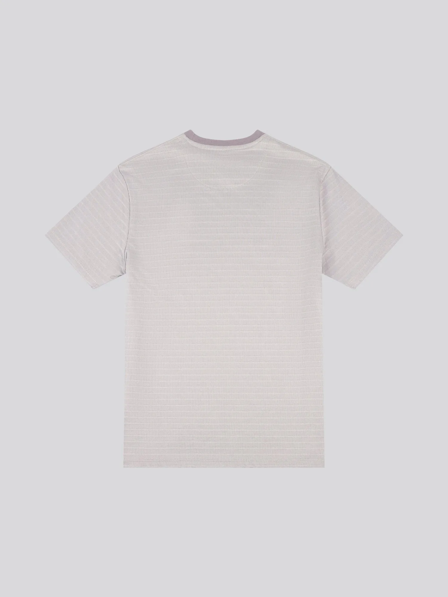 Mens Textured T-Shirt in Skyrocket