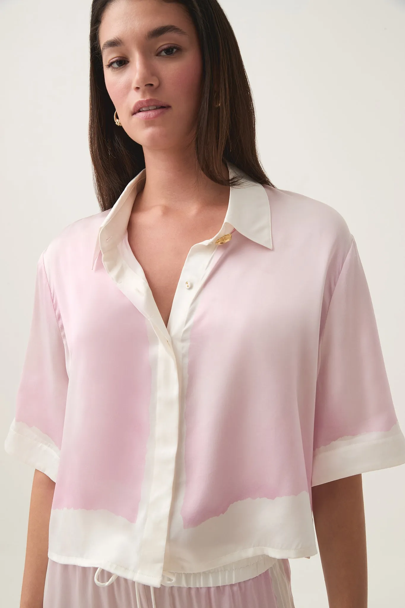 Misty Silk Shirt