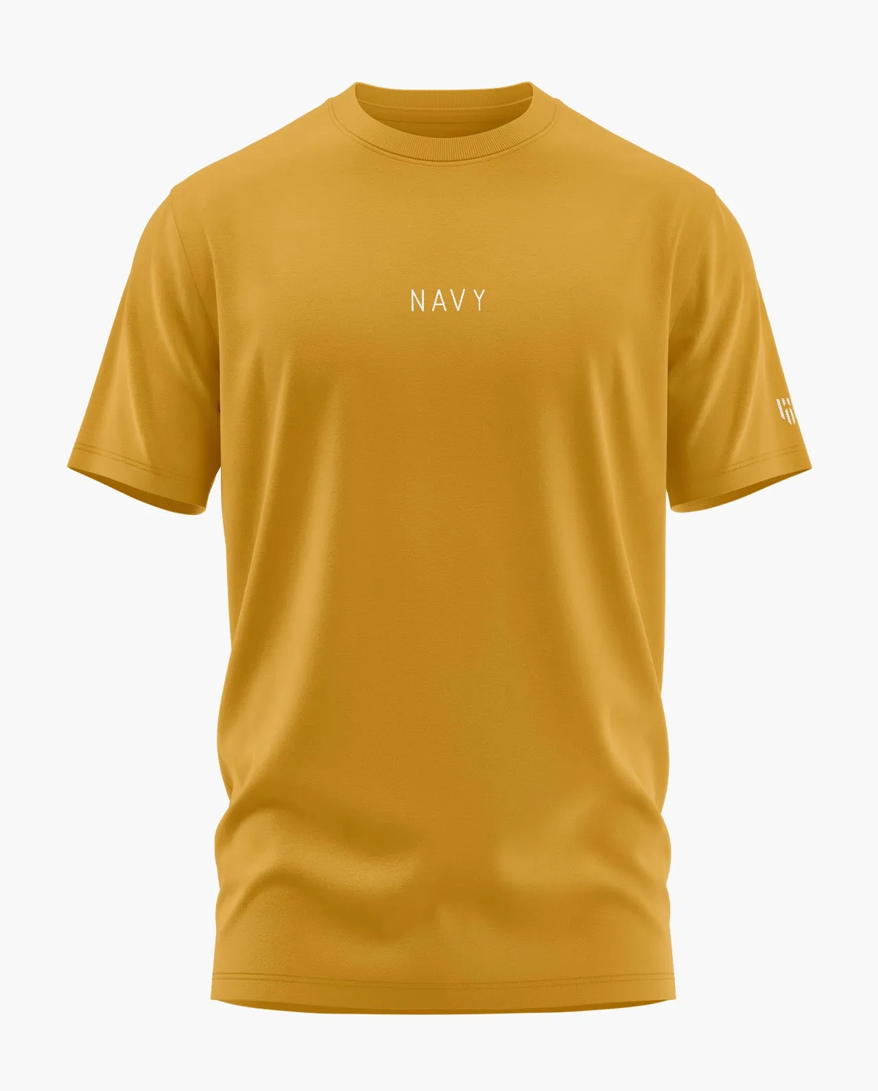 NAVY MINIMAL Signature LuxeSoft Cotton T-Shirt