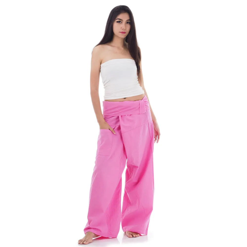 Pink Paradise Women's Thai Fisherman Pants