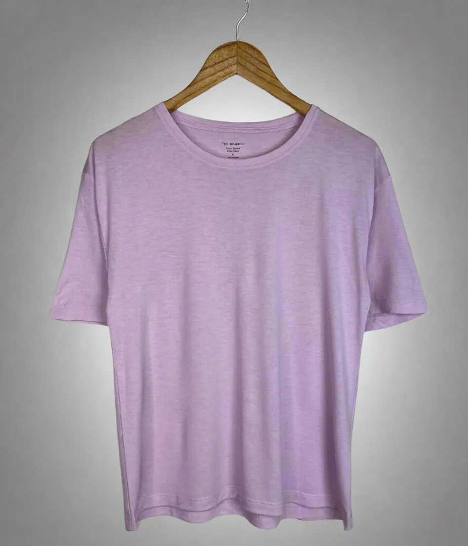 Pink Relaxed Short Sleeve Tee