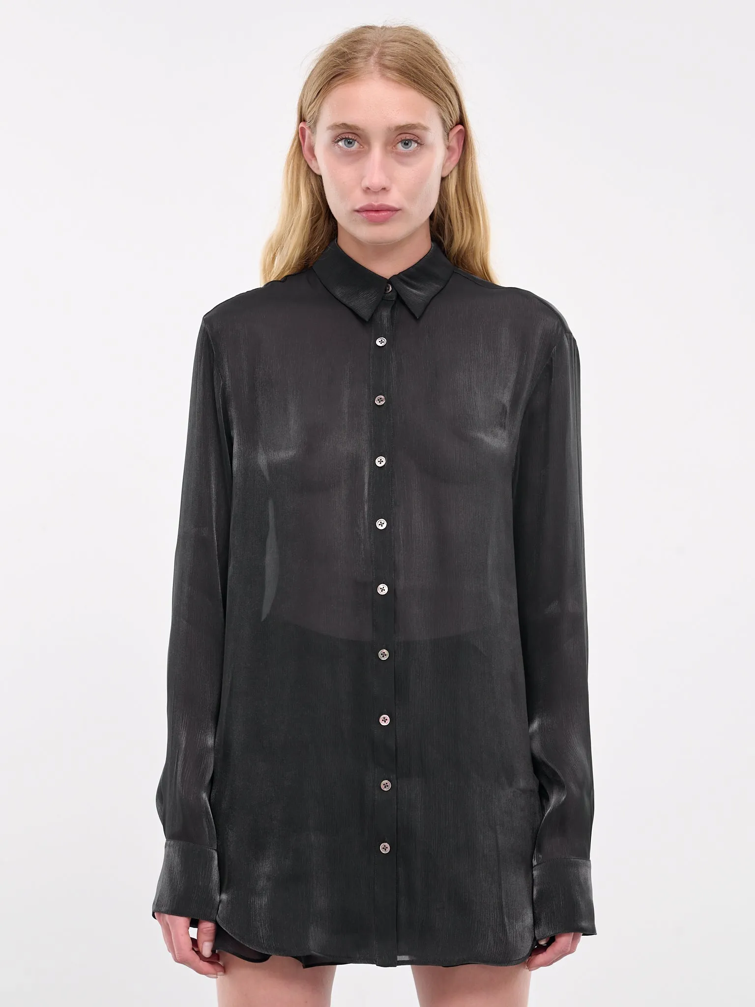 Relaxed Button Down (001154-147-BLACK)