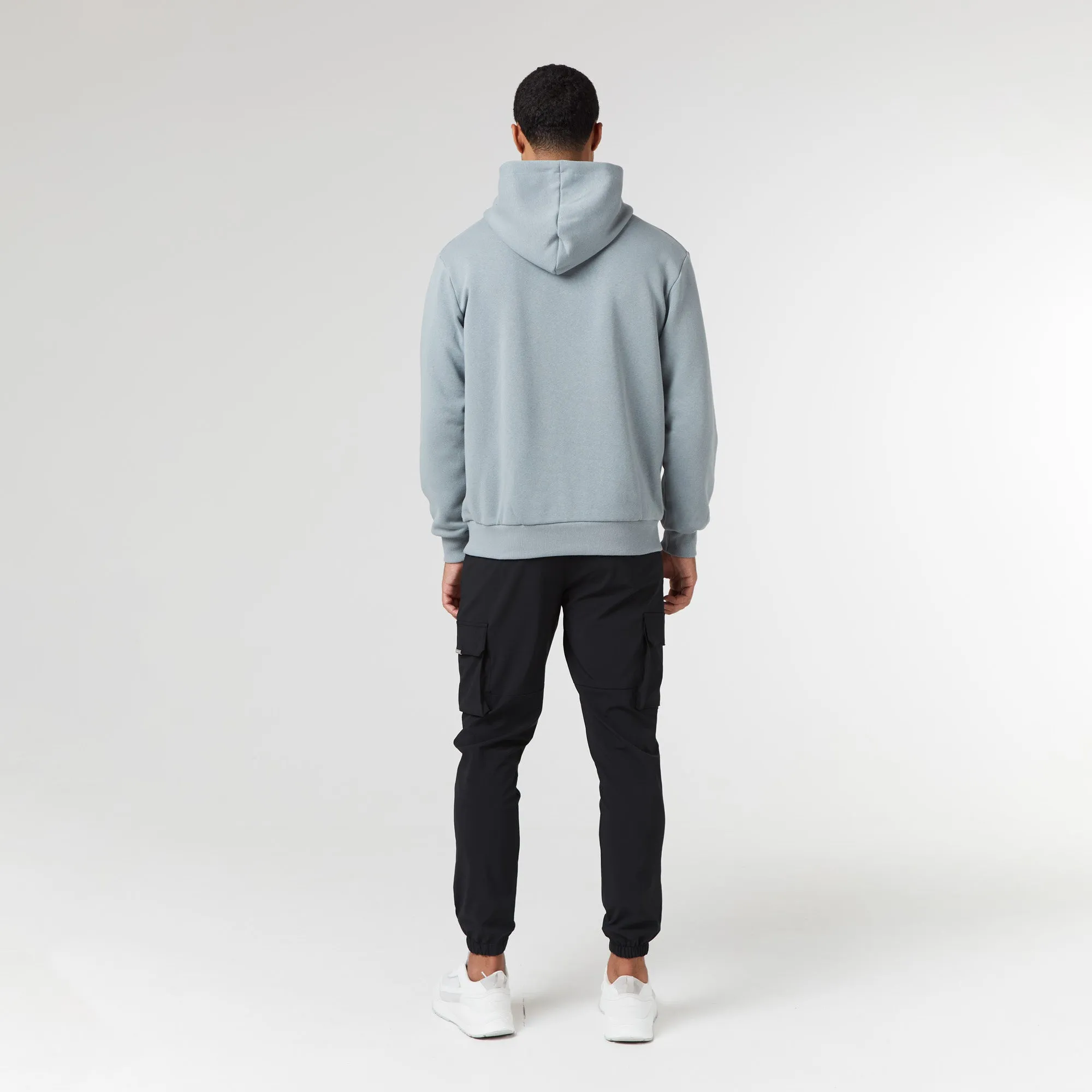 Relaxed Fit Hoodie | Storm Blue