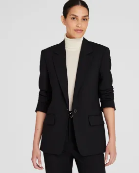 Relaxed Single-Breasted Borrem Blazer