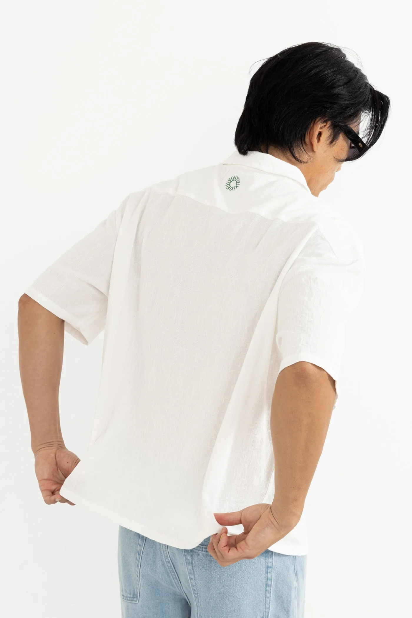 Reverb Relaxed Ss Shirt White