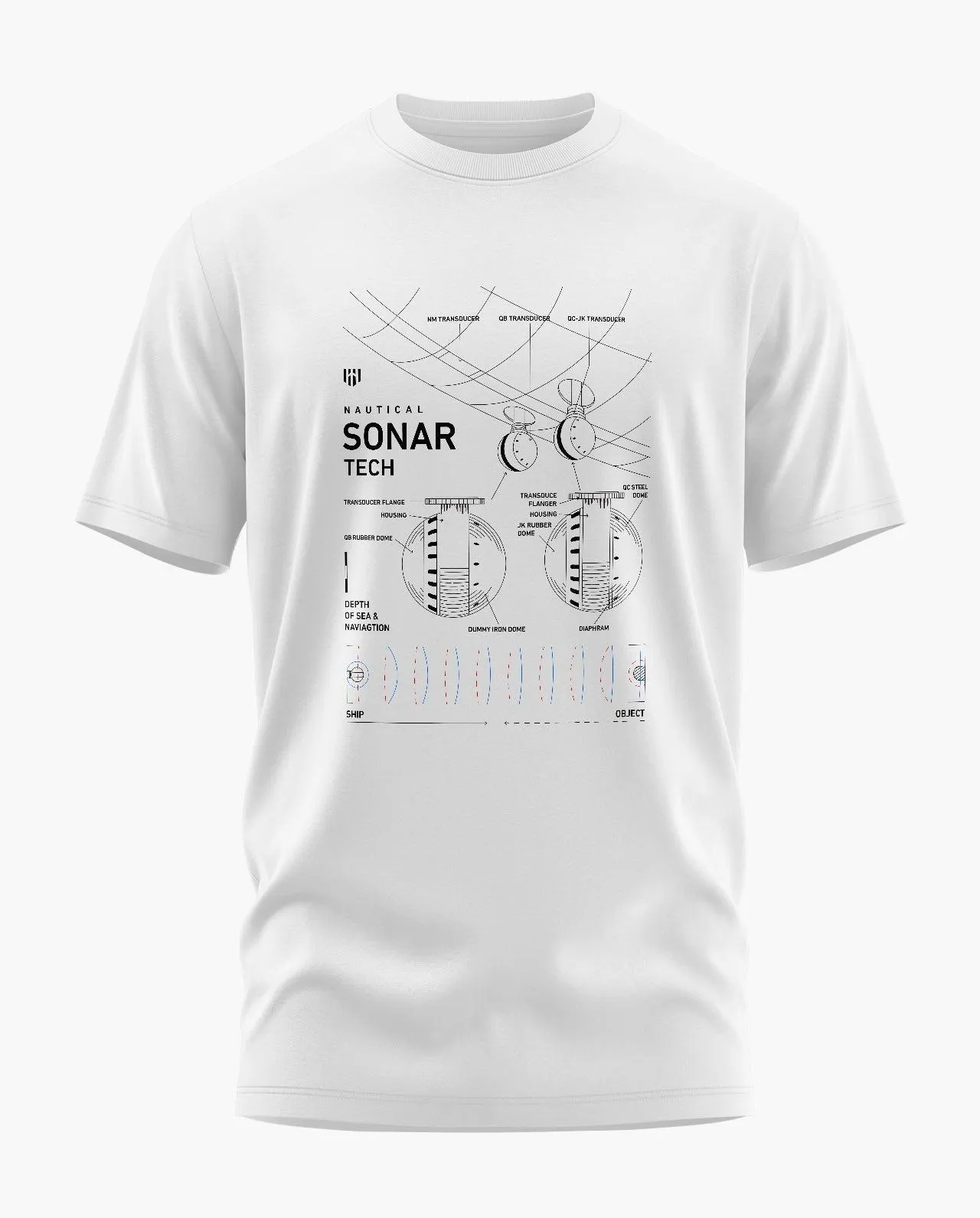 Sonar Tech Signature LuxeSoft Cotton T-Shirt