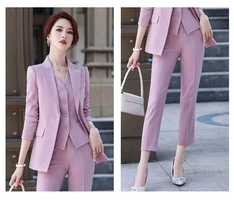 Suit Vest OL Professional Suit Temperament Goddess