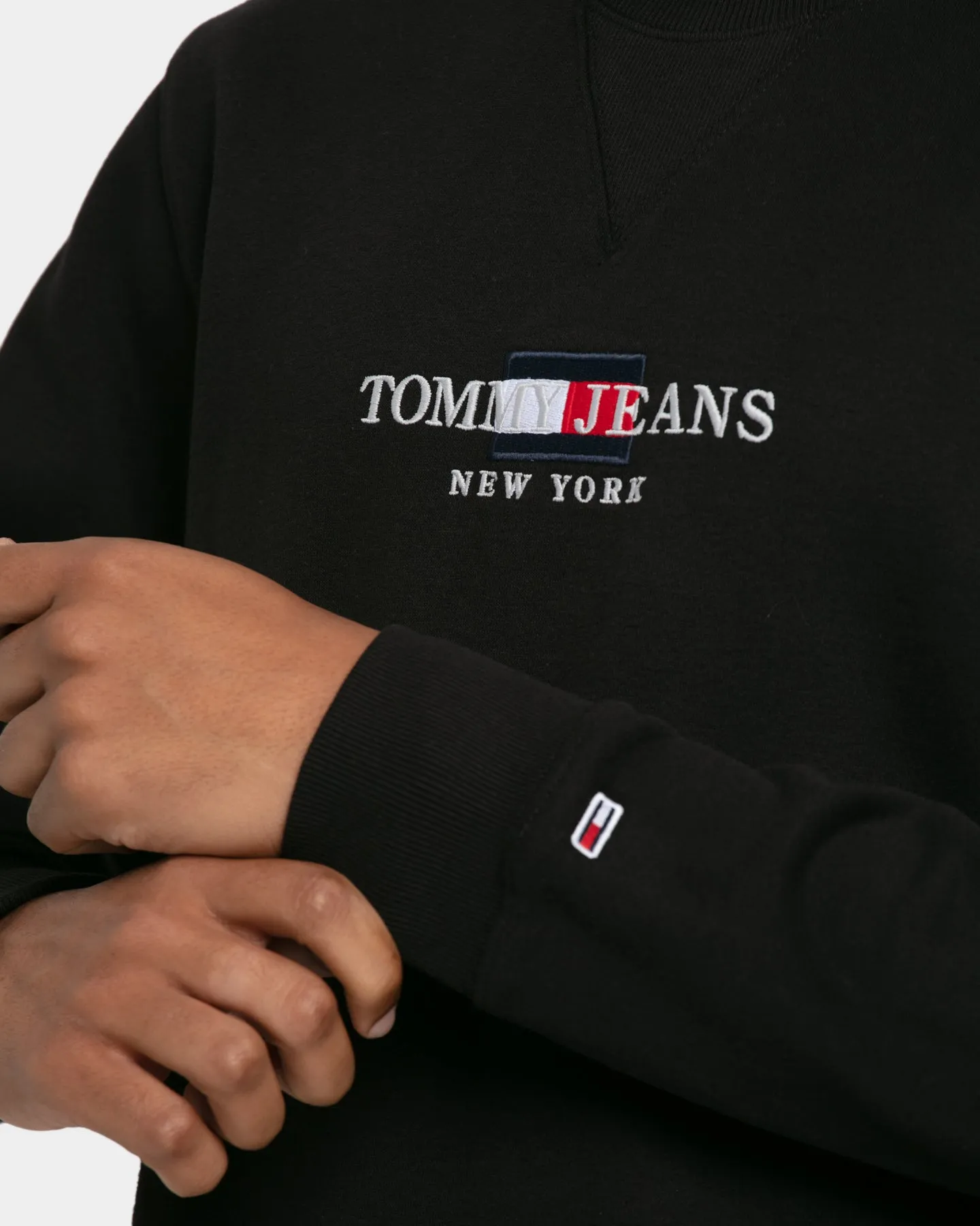 Tommy Jeans Timeless Crewneck Black