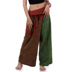 Women’s Spiritual Glow Patchwork Thai Fisherman Pants